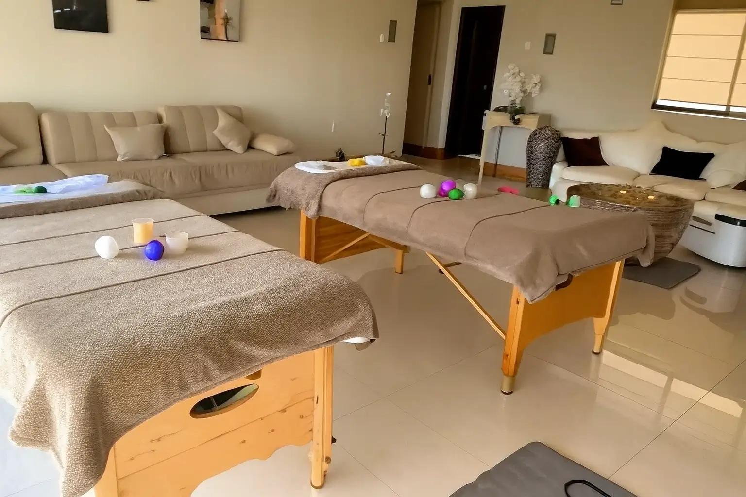 spa à domicile ambiance détente et bien-être